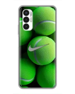 Чехол для TECNO POVA 3 (LF7n) с картинкой «Теннисные мячи Найк» Чехол для TECNO POVA 3 (LF7n) с картинкой «Теннисные мячи Найк»