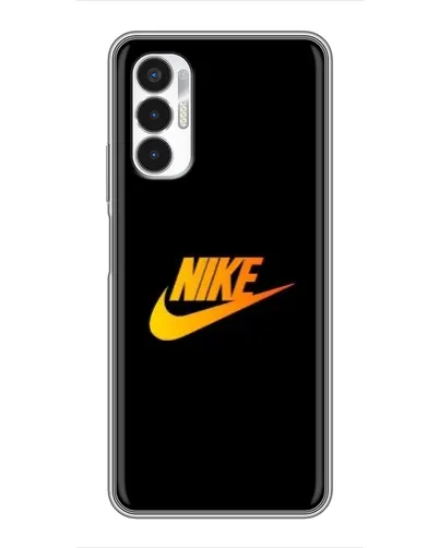 Чехол для TECNO POVA 3 (LF7n) с картинкой «Золотой логотип Nike» Чехол для TECNO POVA 3 (LF7n) с картинкой «Золотой логотип Nike»