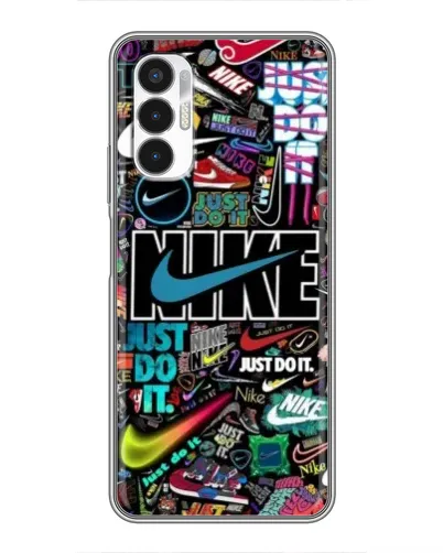 Чехол для TECNO POVA 3 (LF7n) с картинкой «Яркий коллаж Nike» Чехол для TECNO POVA 3 (LF7n) с картинкой «Яркий коллаж Nike»