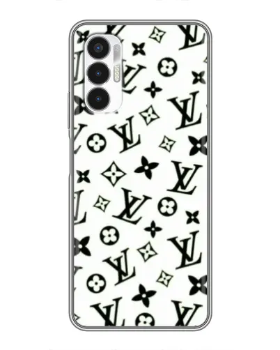 Чехол для TECNO POVA 3 (LF7n) с картинкой «Монохромный хаос LV»