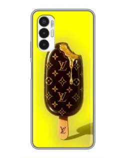 Чехол для TECNO POVA 3 (LF7n) с картинкой «Мороженое от LV»