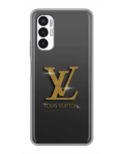 Чехол для TECNO POVA 3 (LF7n) с картинкой «Градиент Louis Vuitton»