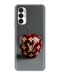 Чехол для TECNO POVA 3 (LF7n) с картинкой «Красное яблоко LV»