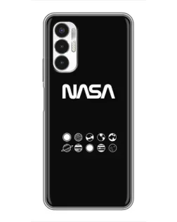 Чехол для TECNO POVA 3 (LF7n) с картинкой «NASA — технический принт» Чехол для TECNO POVA 3 (LF7n) с картинкой «NASA — технический принт»