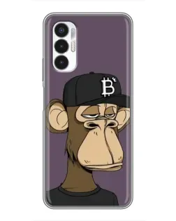 Чехол для TECNO POVA 3 (LF7n) с картинкой «Bored Ape в кепке» Чехол для TECNO POVA 3 (LF7n) с картинкой «Bored Ape в кепке»