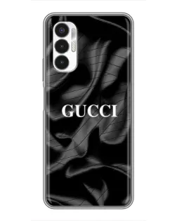 Чехол для TECNO POVA 3 (LF7n) с картинкой «Gucci — шелковые волны»