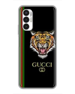 Чехол для TECNO POVA 3 (LF7n) с картинкой «Тигр Gucci»