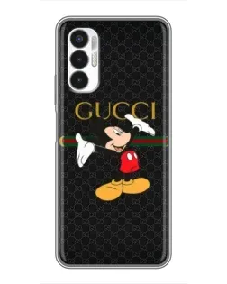 Чехол для TECNO POVA 3 (LF7n) с картинкой «Микки Маус Gucci»