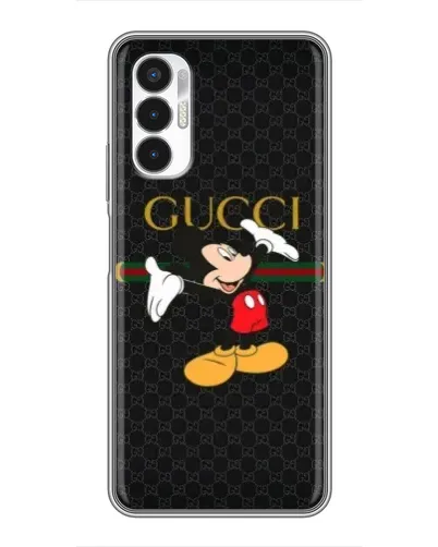 Чехол для TECNO POVA 3 (LF7n) с картинкой «Микки Маус Gucci»