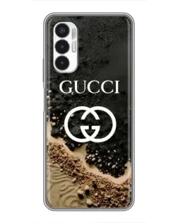 Чехол для TECNO POVA 3 (LF7n) с картинкой «Gucci — песчаные дюны»