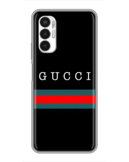 Чехол для TECNO POVA 3 (LF7n) с картинкой «Gucci — красный пояс»