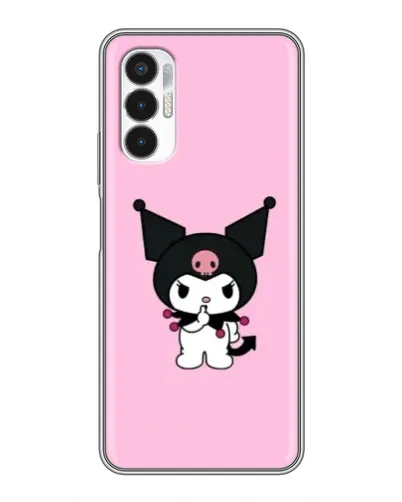 Чехол для TECNO POVA 3 (LF7n) с картинкой «Kuromi — розовая нежность» Чехол для TECNO POVA 3 (LF7n) с картинкой «Kuromi — розовая нежность»