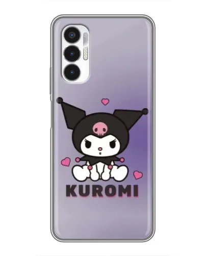 Чехол для TECNO POVA 3 (LF7n) с картинкой «Kuromi — фиолетовый арт» Чехол для TECNO POVA 3 (LF7n) с картинкой «Kuromi — фиолетовый арт»