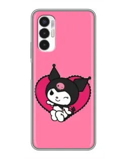 Чохол для TECNO POVA 3 (LF7n) з картинкою «Kuromi — любов у серці»