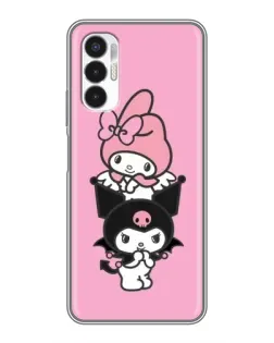 Чохол для TECNO POVA 3 (LF7n) з картинкою «My Melody та Kuromi»