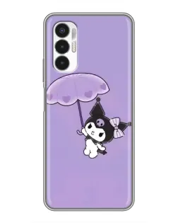 Чохол для TECNO POVA 3 (LF7n) з картинкою «Kuromi з парасолькою»
