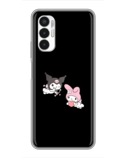 Чехол для TECNO POVA 3 (LF7n) с картинкой «My Melody и Kuromi» Чехол для TECNO POVA 3 (LF7n) с картинкой «My Melody и Kuromi»