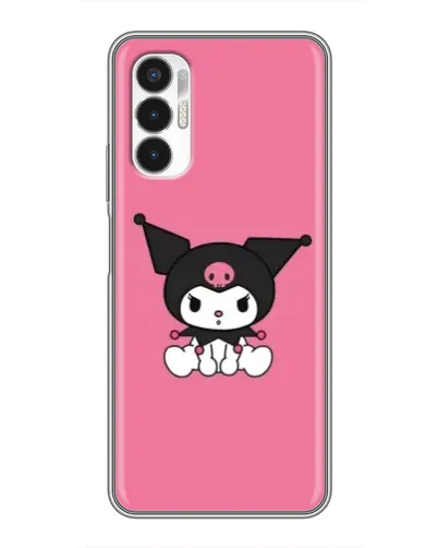 Чехол для TECNO POVA 3 (LF7n) с картинкой «Хмурая Kuromi» Чехол для TECNO POVA 3 (LF7n) с картинкой «Хмурая Kuromi»