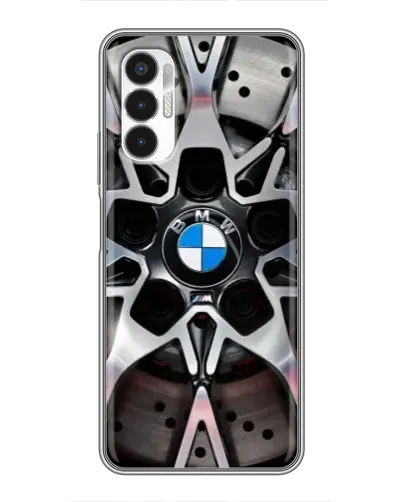 Чехол для TECNO POVA 3 (LF7n) с картинкой «BMW — деталь диска»