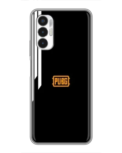 Чехол для TECNO POVA 3 (LF7n) с картинкой «PUBG — вертикальные линии»