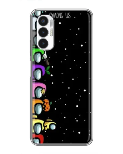 Чехол для TECNO POVA 3 (LF7n) с картинкой «Команда Among Us» Чехол для TECNO POVA 3 (LF7n) с картинкой «Команда Among Us»