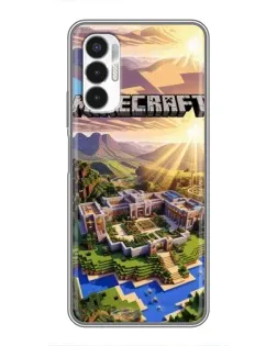 Чехол для TECNO POVA 3 (LF7n) с картинкой «Minecraft панорама» Чехол для TECNO POVA 3 (LF7n) с картинкой «Minecraft панорама»