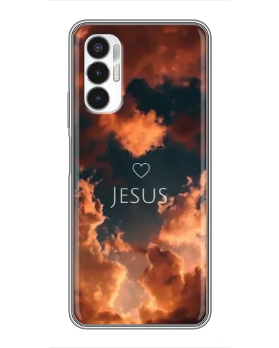 Чехол для TECNO POVA 3 (LF7n) с картинкой «Сияние Имени Jesus»