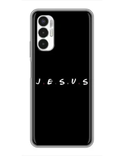 Чехол для TECNO POVA 3 (LF7n) с картинкой «Точки веры J.E.S.U.S.»