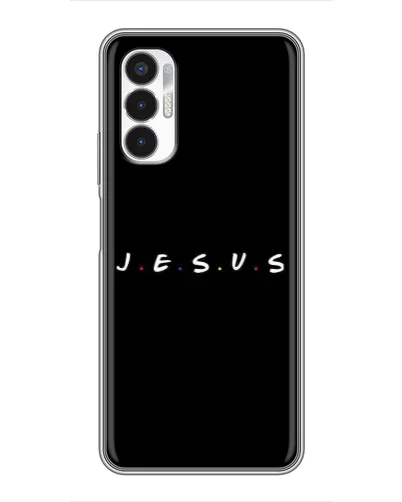 Чехол для TECNO POVA 3 (LF7n) с картинкой «Точки веры J.E.S.U.S.»