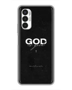 Чехол для TECNO POVA 3 (LF7n) с картинкой «GOD — Бог над всем»