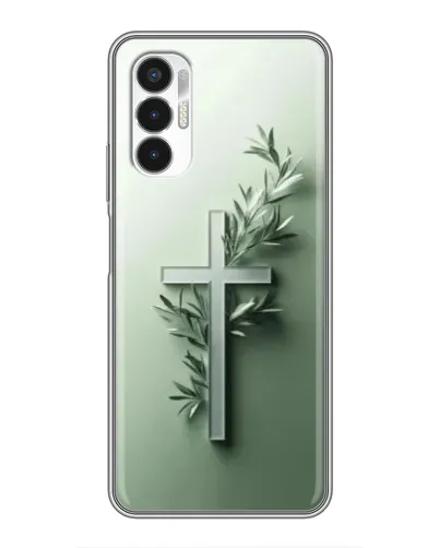 Чехол для TECNO POVA 3 (LF7n) с картинкой «Оливковая ветвь» Чехол для TECNO POVA 3 (LF7n) с картинкой «Оливковая ветвь»