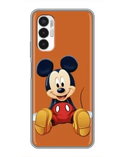 Чехол для TECNO POVA 3 (LF7n) с картинкой «Микки отдыхает»