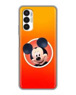 Чехол для TECNO POVA 3 (LF7n) с картинкой «Mickey в круге»