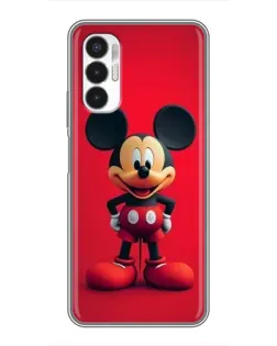Чехол для TECNO POVA 3 (LF7n) с картинкой «Mickey в полный рост»