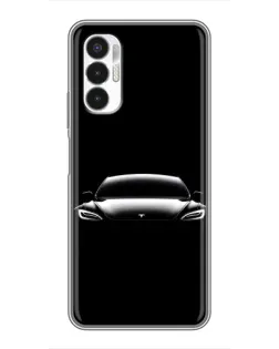 Чехол для TECNO POVA 3 (LF7n) с картинкой «Фары Tesla Night» Чехол для TECNO POVA 3 (LF7n) с картинкой «Фары Tesla Night»