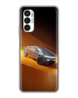 Чехол для TECNO POVA 3 (LF7n) с картинкой «Cybertruck в пустыне» Чехол для TECNO POVA 3 (LF7n) с картинкой «Cybertruck в пустыне»