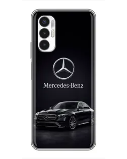 Чехол для TECNO POVA 3 (LF7n) с картинкой «Mercedes — решетка радиатора»