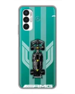 Чехол для TECNO POVA 3 (LF7n) с картинкой «Mercedes AMG Petronas»