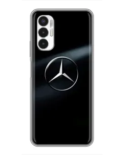 Чехол для TECNO POVA 3 (LF7n) с картинкой «Mercedes на металле» Чехол для TECNO POVA 3 (LF7n) с картинкой «Mercedes на металле»