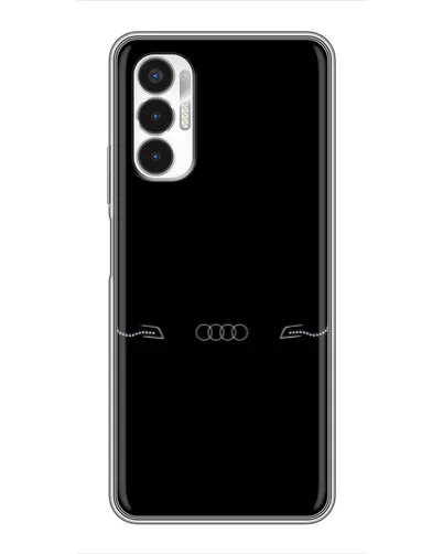 Чехол для TECNO POVA 3 (LF7n) с картинкой «Audi — световой подпись»