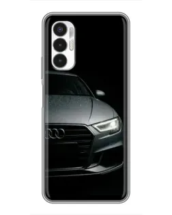 Чехол для TECNO POVA 3 (LF7n) с картинкой «Audi — детализация кузова»