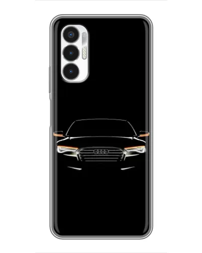 Чехол для TECNO POVA 3 (LF7n) с картинкой «Audi — ночной контур»