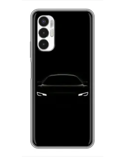 Чехол для TECNO POVA 3 (LF7n) с картинкой «Взгляд Audi в темноте»
