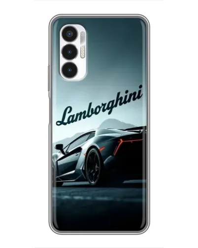 Чехол для TECNO POVA 3 (LF7n) с картинкой «Классическая надпись Lamborghini»