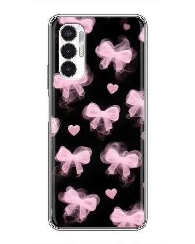 Чехол для TECNO POVA 3 (LF7n) с картинкой «Геометрия банта»