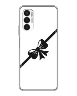 Чехол для TECNO POVA 3 (LF7n) с картинкой «Диагональный бант»
