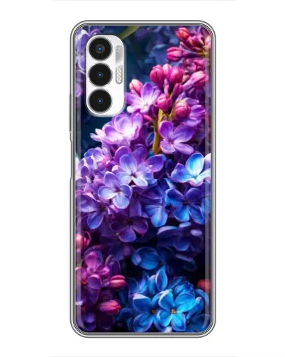 Чехол для TECNO POVA 3 (LF7n) с картинкой «Сиреневый цвет»