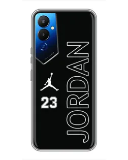 Чехол для TECNO POVA 4 (LG7n) с картинкой «Jordan Vertical» Чехол для TECNO POVA 4 (LG7n) с картинкой «Jordan Vertical»