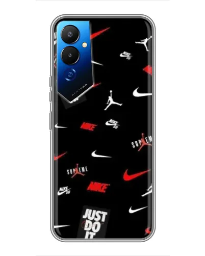 Чехол для TECNO POVA 4 (LG7n) с картинкой «Nike Mix Pattern» Чехол для TECNO POVA 4 (LG7n) с картинкой «Nike Mix Pattern»
