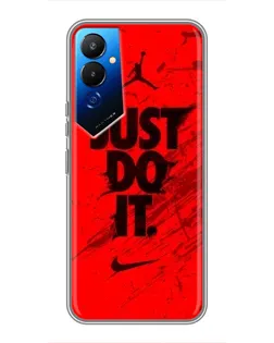 Чехол для TECNO POVA 4 (LG7n) с картинкой «Nike Just Do It» Чехол для TECNO POVA 4 (LG7n) с картинкой «Nike Just Do It»